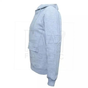 Survêtement personnalisable en coton/polyester pour hommes avec manches longues et col à capuche pour les sports d'hiver - Product Image 2