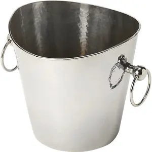 Elegante Cubitera Vertical de Aluminio Hecha a Mano para Bares de Alta Gama, Ecológica, Grande, para Enfriar Bebidas, Decorativa, de Cobre - Product Image 1