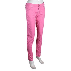 Pantalon en coton coupe slim pour femme Chase Value - Taille 30 Rose - Product Image 1