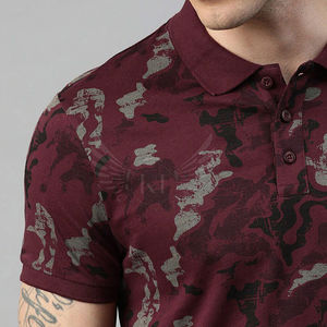 Camiseta de Algodón Sublimada Cómoda con Precio de Mayoreo Personalizable, Nuevo Diseño Atractivo, Camiseta Polo Sublimada - Product Image 5