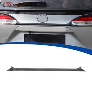 ABS Carbon Look Car Accessories Kits de carrocería Cubierta del panel de la puerta del <span class=keywords><strong>maletero</strong></span> trasero para <span class=keywords><strong>Toyota</strong></span> <span class=keywords><strong>Corolla</strong></span> <span class=keywords><strong>Cross</strong></span> X SUV XG10 2020-2025 - Product Image 1