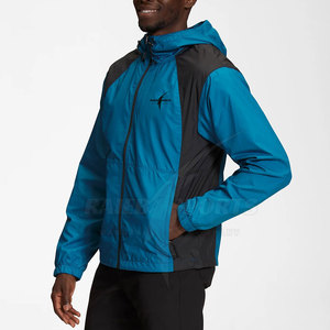Chaqueta Cortavientos Impermeable y Transpirable de Alta Calidad para Hombre, con Cuello Alto, Ecológica, Elegante, de Lona, para Invierno, Servicio OEM - Product Image 3