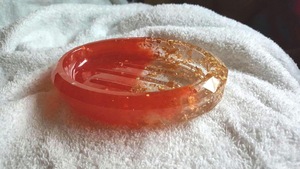 Porte-savon en résine époxy, forme personnalisée, couleur personnalisée, vente chaude, porte-savon en résine de haute qualité - Product Image 5