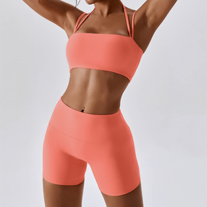 Diseño de moda Ropa deportiva Conjunto de gimnasio Mujeres Slim Fit Transpirable Fitness Nuevo mejor producto Conjunto de 2 piezas Mujeres Conjuntos - Product Image 5