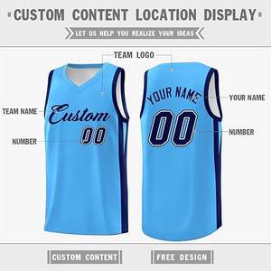 Vente en gros de maillots de basket-ball pour hommes uniformes d'équipe personnalisés impression par sublimation tissu maillé respirant fournisseur OEM offres en gros - Product Image 2