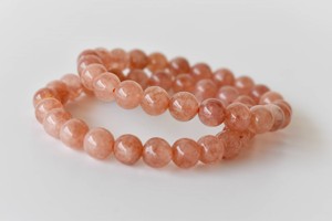 Wholesale Premium Quality Natural <b>Healing</b> Sunstone 8mm Beaded <b>Bracelet</b> for Meditation Jewelry - Product Image 2