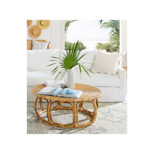 Mesa de Centro de Ratán a Buen Precio, Diseño Escandinavo de Lujo Multifuncional, Muebles para el Hogar Personalizables de Fabricante Vietnamita - Product Image 4