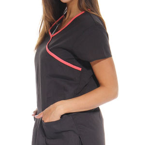 Vente chaude Uniformes médicaux en tricot personnalisés Unisexe Vêtements médicaux Uniforme d'infirmière Ensembles de blouses de qualité supérieure Service OEM pour hôpitaux - Product Image 2
