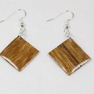 Pendientes colgantes de moda bohemios para mujer más vendidos, joyería de madera de aleación de diseño Vintage - Product Image 1