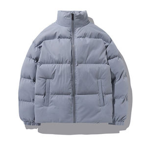 High Quality Duck Down Jacket <b>Quilted</b> Mens Custom Puffy Jacket Winter Warm Bubble Jacket more comfortable - Product Image 2