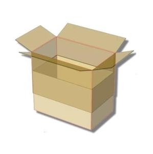 Boîte en carton ondulé C48 de haute qualité pour usage industriel, excellente pour le stockage et la logistique, taille personnalisée et impression de logo - Product Image 1