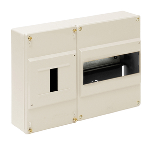 Scatola per montaggio a superficie per ICP e distribuzione fino a 8 elementi, 227x188x55mm. (Solera 697) - Product Image 1