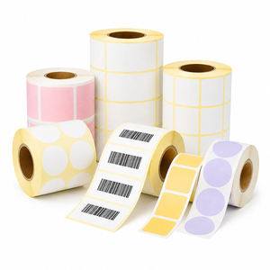 Étiquettes thermiques transparentes découpées sur mesure Sailing 60 mm x 40 mm, 30 mm x 20 mm, 50 x 50 mm - Product Image 2