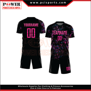 Nuevo diseño personalizado de alta calidad botella de malla verde bajo MOQ 2 semanas tiempo de entrega secado rápido hombres camiseta de fútbol - Product Image 2