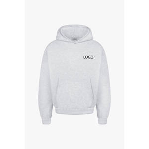 Sudadera con Capucha Gris Sólida Personalizada con Logotipo para Hombre y Pantalones Deportivos a Juego, Conjunto Deportivo Trackstar OEM de Marca Privada - Product Image 5