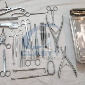 SET SURGICAL INSTRUMENTS SHEEHAN OSTEOTOME 16CM ARGENT RHINOPLASTIQUE CHISEL 18CM 7 ''DROITE GAUCHE NEIVERT-ANDERSON OSTEOTOME - Product Image 3