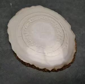 Vente en gros de sous-verres en résine aspect agate de qualité supérieure - Product Image 3