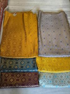 Tela de brocado Premium, textil tejido de alta calidad para prendas de vestir, decoración del hogar y tapicería, diseños personalizables, colores - Product Image 6