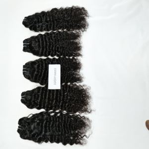 Extensions de cheveux humains vierges vietnamiens non traités à cuticule alignée Cheveux indiens naturels de qualité dans sa couleur d'origine - Product Image 4