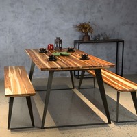 Meubles en métal et bois écologiques modernes pour intérieur/extérieur – Fabricant vietnamien en gros – Remise sur les meubles de chambre, cuisine, salon, école