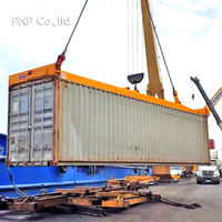Dispositifs de barre d'écartement de conteneur de 40ft 20ft chargés directement en usine utilisés pour soulever un conteneur d'expédition avec une grue