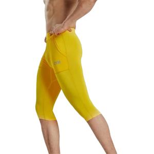 Leggings de compression à séchage rapide pour hommes, pour le basketball, le yoga et le fitness, pantalons de course d'été et d'automne, pantalons de sport - Product Image 2