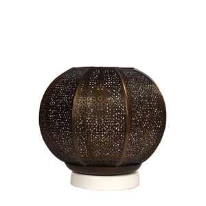 Metal <b>Table</b> <b>Lamp</b> & Tea Light Holder Set Contemporary Home Decor Dual Metal <b>Table</b> <b>Lamp</b> and Tea Light Holder - Product Image 3