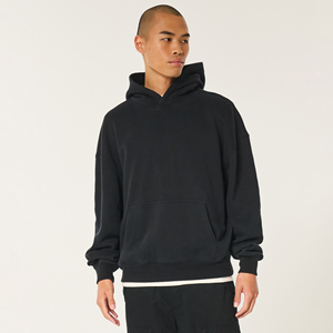 Personnalisé Écologique Plaine Ras Du Cou Sweat À Capuche Broderie Grande Taille Pull À Capuche - Product Image 1