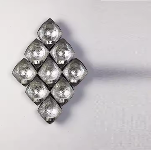 โคมไฟเหล็กแขวนทรงทีไลท์สไตล์โมเดิร์นปรับแต่งสไตล์คริสมาสต์พร้อมการตกแต่งที่หลากหลายสำหรับงานเทศกาล - Product Image 3