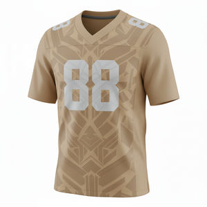 Conjunto de Uniforme de Fútbol Americano Personalizado 100% Poliéster, Transpirable, con Mangas Cortas, Talla Grande, con Logotipo Frontal - Product Image 6