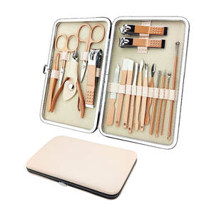 Kit de Manicura y Pedicura de Acero Inoxidable de Alta Calidad - Set de Cuidado de Uñas Todo en Uno para el Hogar, Salón y Viajes - Product Image 1