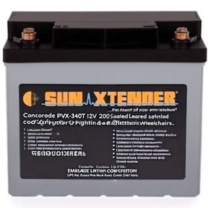 แบตเตอรี่ Concorde PVX-340T 12V 200Ah แบบตะกั่ว-กรดปิดผนึก AGM สำหรับ UPS ไฟส่องสว่าง และรถเข็นไฟฟ้า - Product Image 1