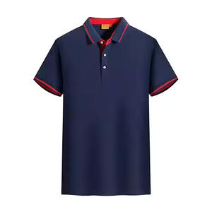 Camiseta Polo de uniforme de personal de restaurante de algodón de alta calidad, logotipo personalizado bordado, ropa de trabajo personalizada, estampado de trabajadores, Fitness - Product Image 5