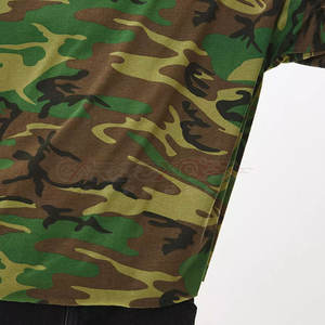 Camiseta de Lona para Hombre, de Doble Capa, Manga Larga, Alta Calidad, Transpirable, Ajuste Holgado, 100% Algodón, Estilo Casual, Urbano, Hip Hop - Product Image 6