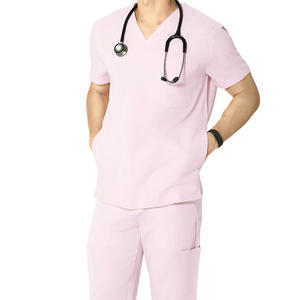Personnalisé Hommes Femmes Médical Spa Clinique Infirmière Uniforme Hôpital Gommage Ensemble Uniforme Pantalon Ensemble Avec Logo Personnalisé - Product Image 4