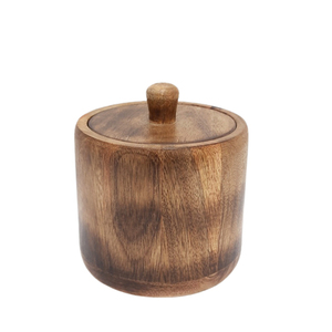 Wholesale Bulk Wooden Brown Natural Color Kitchen Storage <b>Boxes</b> Lid Handmade for Food Sugar Standard Size for Industrial Use - Product Image 3