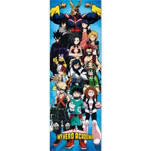 Poster Langbahn de tous les personnages de My Hero Academia pour les fans d'anime - Product Image 1