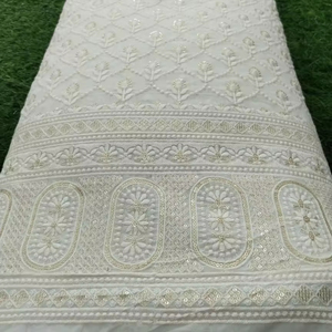 Telas Sherwani para niñas Diseño bordado tejido Elegante y único - Product Image 1