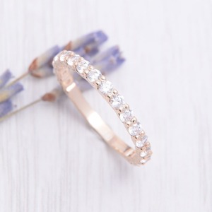 Bijoux pour femmes Bague en argent style bohème Bijoux en argent sterling 925 Topaze blanche Pierre précieuse Tendance Bague faite à la main Cadeau pour l'amour - Product Image 4