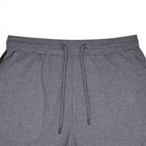 Pijama de punto con bolsillo cruzado de carbón | Pantalones de salón elásticos suaves de LICRA de algodón | Ajuste relajado con cintura con cordón y bolsillos laterales - Product Image 3