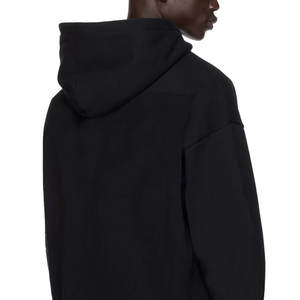 Sweat à capuche décontracté d'hiver pour homme, style haut de gamme, logo personnalisé, détail en strass, fermeture éclair vintage, 100% coton, taille XL ODM - Product Image 4