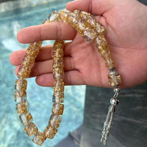 PERLES DE PRIÈRE EN RÉSINE ROSAIRE TASBIH MUSULMANE Perles DE PRIÈRE MUSULMAN Perles de prière musulman Résine Tasbih islamique - Product Image 1
