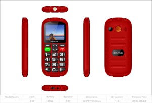 รุ่นที่เป็นมิตรกับสิ่งแวดล้อม2.0 "IP44แบตเตอรี่กันน้ำรอบ500ครั้ง<span class=keywords><strong>4G</strong></span> โทรศัพท์มือถือโทรศัพท์อาวุโส - Product Image 4