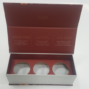 Caja de regalo de tapa dura de lujo personalizada, nombre personalizado, logotipo, papel artístico, embalaje, productos para el hogar, laminación brillante en relieve - Product Image 1
