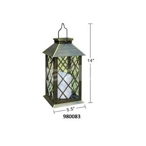 Farol de Metal Plateado de Estilo Moderno 2024, Hecho a Mano, de Forma Cuadrada, para Decoración del Hogar y Navidad - Product Image 2