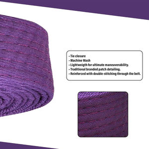 Premium Bjj Gi Cinturones Suave Fuerte 100% Algodón Cómodo Ajuste para Entrenamiento y Clasificación Bjj Gi Cinturones OEM Cinturones a Precio Razonable - Product Image 5