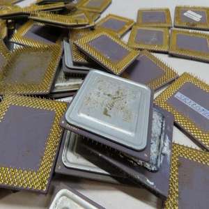 Déchets de cuivre pour CPU en céramique dorée, y compris des déchets de RAM, des fils compatibles AMD Phenom Athlon 64 X2 800 MHz, pour ordinateur de bureau, neufs et usagés - Product Image 2