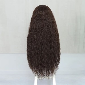 Pelucas de Cabello Remy Brasileño de Alta Calidad con Frente de Encaje para Mujeres Negras, con Base de Seda, Densidad 130%-150%, Venta al Por Mayor - Product Image 3