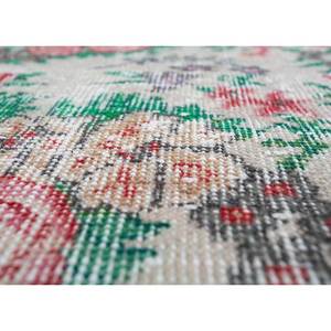 Tapis en laine vert vintage 9x12 noué à la main, motif floral, pour la décoration de la maison, salon, couloir, idéal pour les adolescents - Pae-2351 - Product Image 3