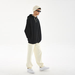 INS & TikTok เสื้อฮู้ดกันหนาวผ้าฝ้าย100% กระเป๋าข้างแบบสั่งตัด - Product Image 4